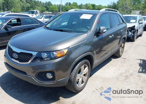 2013 Kia Sorento Ex V6 из США, поврежденный, VIN 5XYKUDA24DG353751